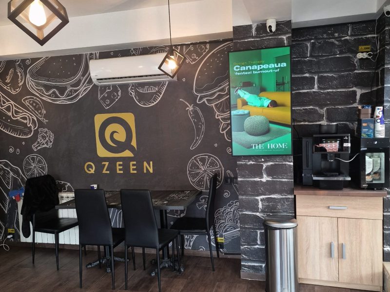 Reteaua Digitala DOOH Indoor - Qzeen