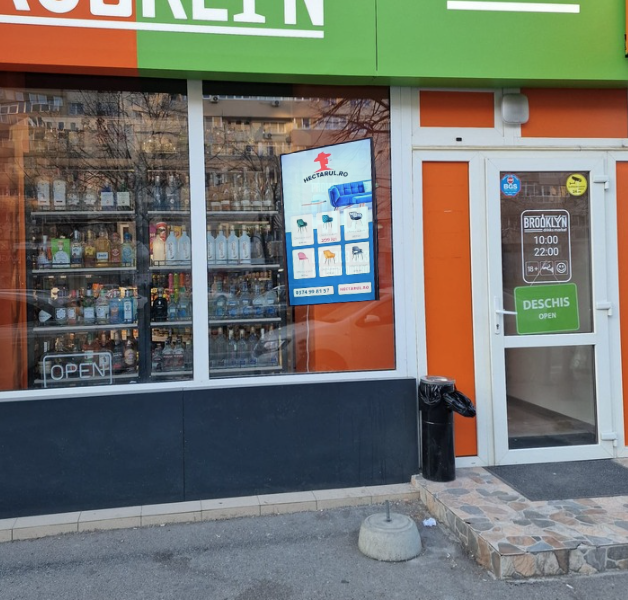 Reteaua Digitala DOOH Indoor - Brooklyn Drinks Market – Șos. Pantelimon 255