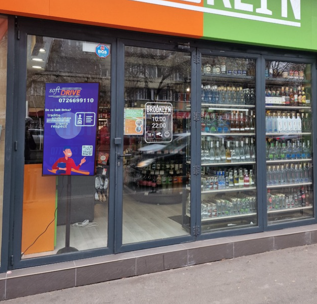 Reteaua Digitala DOOH Indoor - Brooklyn Drinks Market – Nicolae Titulescu