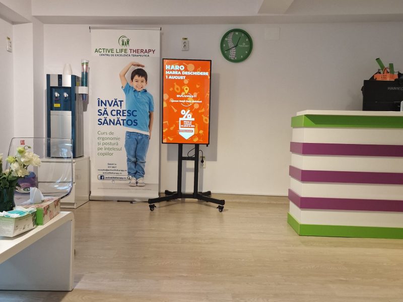 Reteaua Digitala DOOH Indoor - Active Life Therapy