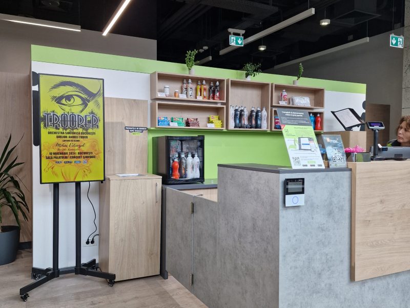 Reteaua Digitala DOOH Indoor - My Motric